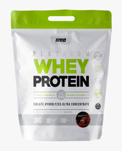 Whey Protein 3 Kg Star Nutrition Proteina De Suero