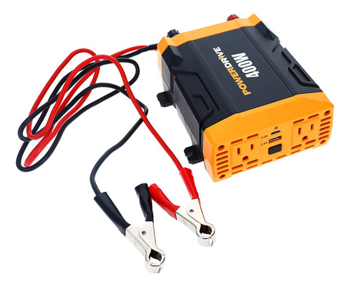 Inversor De Corriente De 400 Vatios Powerdrive