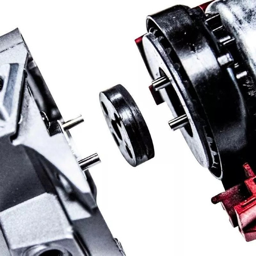 Imagen 7 de 8 de Amoladora angular inalámbrica Einhell Power X-Change TE-AG 18 Li color rojo 18 W 200 V - 260 V