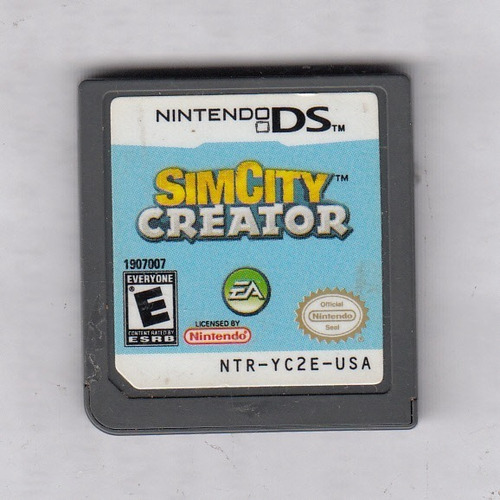 Simcity Creator  Juego De Nintendo Ds Original Usado Qqb.