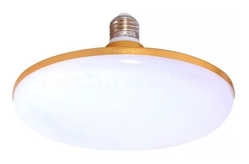 Foco Led Circular Ufo Lampara Plana 20w Blanco Frio