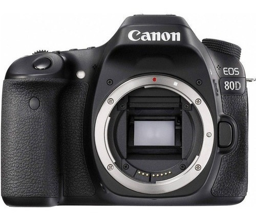 Canon Eos 80d Dslr Cor  Preto | Pronta Entrega