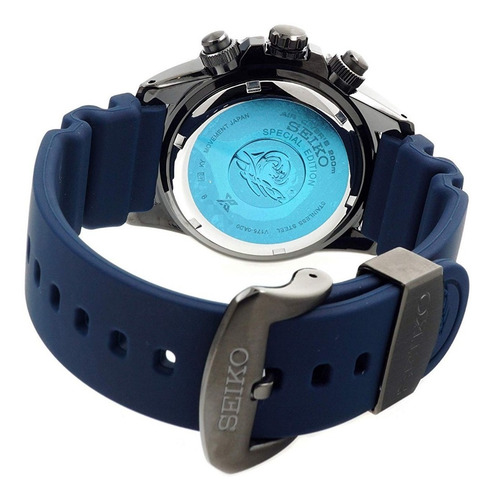 Relógio Seiko Prospex Save The Ocean Diver's Azul Ssc701p1