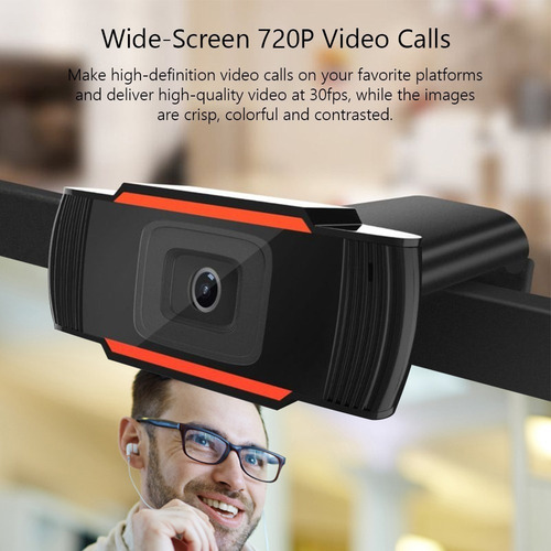 720p Cámara Web Computadora Cámara Usb
