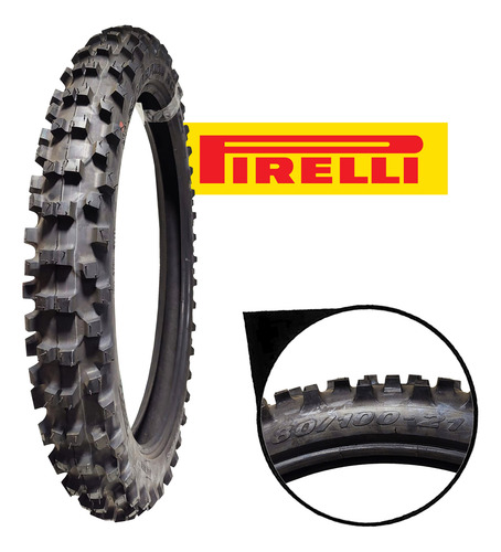Pneu Dianteiro Aro 21 C/c 51r 80/100-21 Kawasaki Kx 250