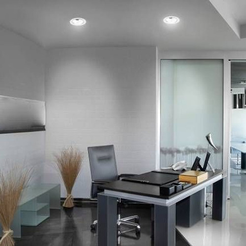 Pack X 10 Spot Embutir Luz Polimero Cobre + Led Smart Rgb