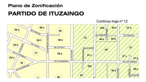 Lote En Zona Parque Leloir Udaondo 806m2