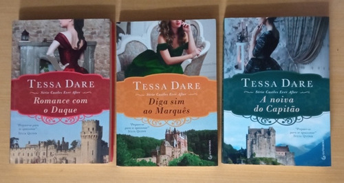 Tessa Dare Livros 1,2,3 Da Série Castles Ever After
