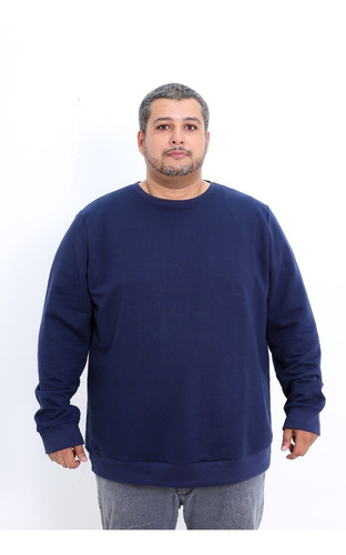 Moletom Plus Size Masculino Blusa De Frio Inverno G2 Ao G6