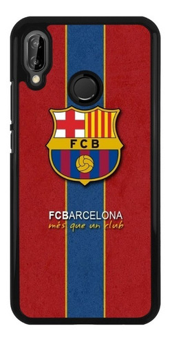 Funda Protector Para Huawei Barcelona Futbol Escudo 