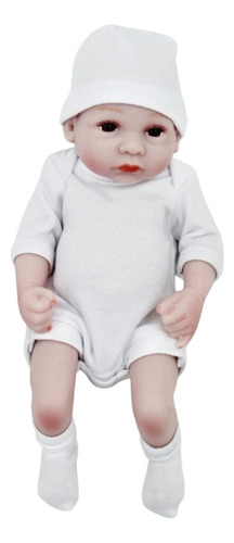 Muñeca Newborn Bebé Recién Nacido Articulada 28 Cm Silicona