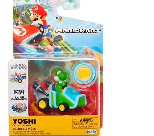 Jakks Mario Kart Yoshi Coin Racers