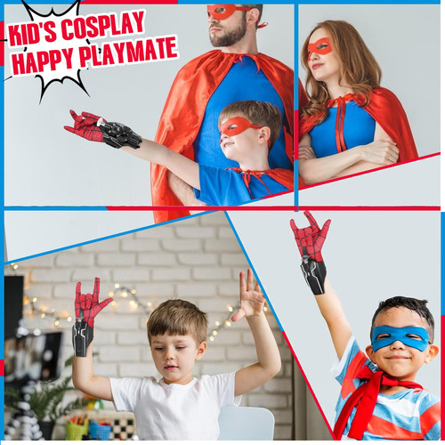 Lanza Telarañas Spiderman Juego De Rol Infantil For Niños-a