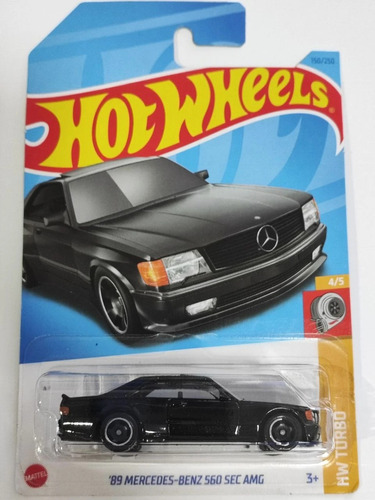 Mercedes Benz 560 Sec Amg Hot Wheels Mattel Alemania Hw Turb