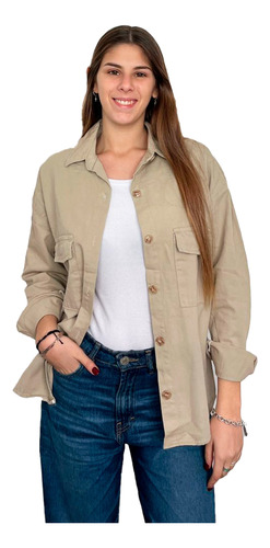 Customs Ba Camperas Mujer Parka Liviana Campera Gabardina P1