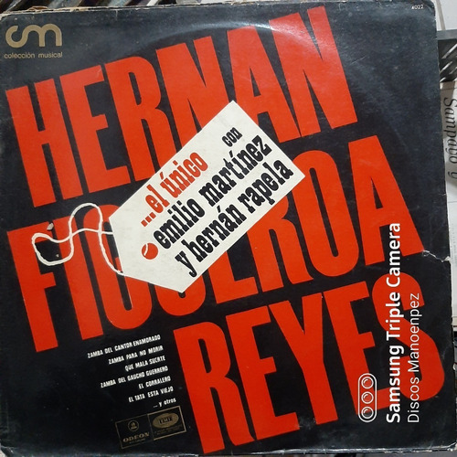 Vinilo Hernan Figueroa Reyes El Unico F4