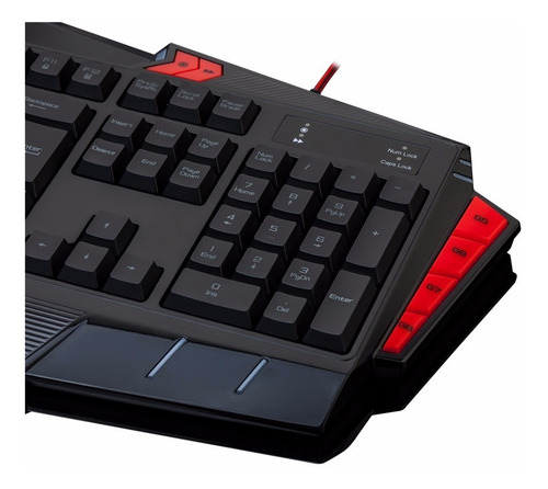Teclado Gamer De Membrana Redragon Asura K501