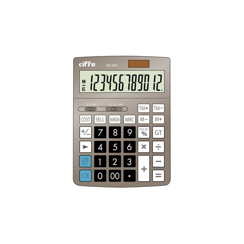 Calculadora Escritorio Cifra Dt640 12 Digitos