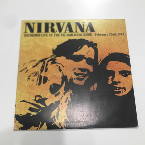 Lp- Nirvana ( Recorded Live At The Palachiaccio, Rome )