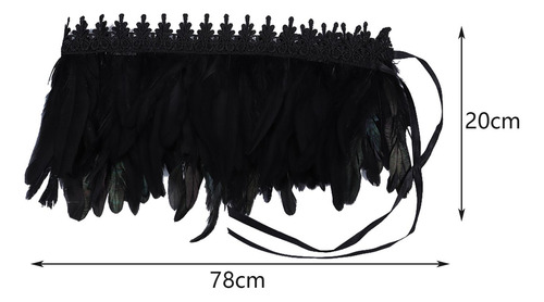 Chal De Plumas Para Fiesta De Carnaval, Halloween