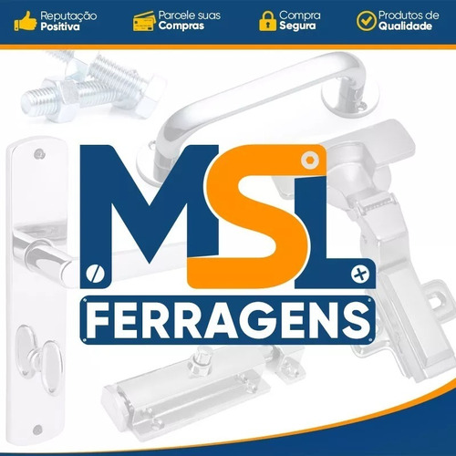 Imagem 7 de 7 de Fechadura Tetra Kit Pivotante Rolete Quadrada Stam Escovada