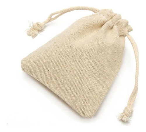 50 Bolsas De Arpillera Natural Con Bolsas De Lino.