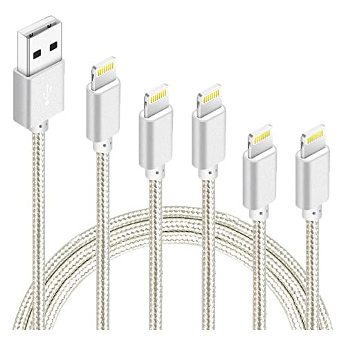 Cargador De iPhone, 5packs(3ft 3ft 6ft 10ft)charging 411jz