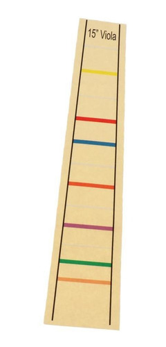 Imagen 7 de 8 de Viola Adhesive Fret Board Vinilo Viola De 15 Pulgadas