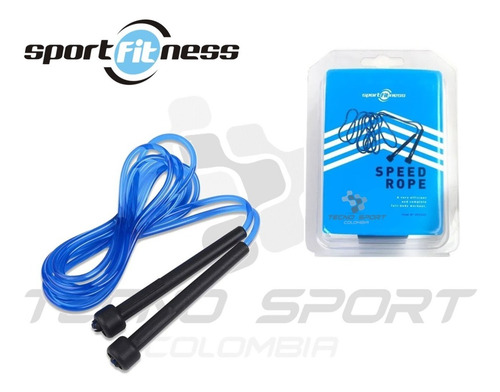 Imagen 2 de 7 de Lazo Para Salto Sport Fitness 5mm X 2.8mt Crossfit Gym