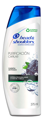 Shampoo Head & Shoulders Control Caspa Carbon Activado 375ml