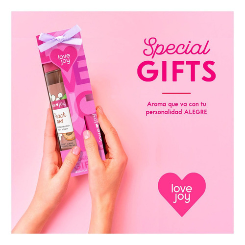 Kit Navidad Peach Day Love Joy By Bioscents 250ml