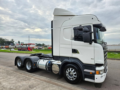 Scania R440 6x2 Highline Ano 18 Teto Alto Automático Ar Cond