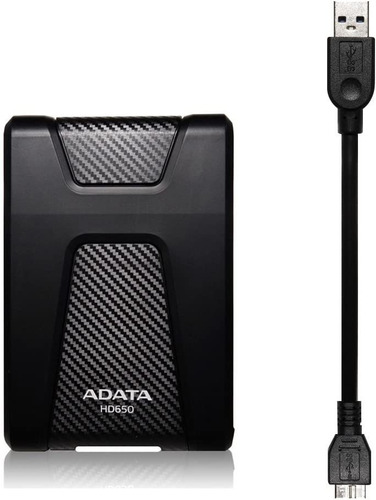 Disco Duro Externo Adata Hd650 2.5'' 2tb Usb 3.0 Para Mac/pc