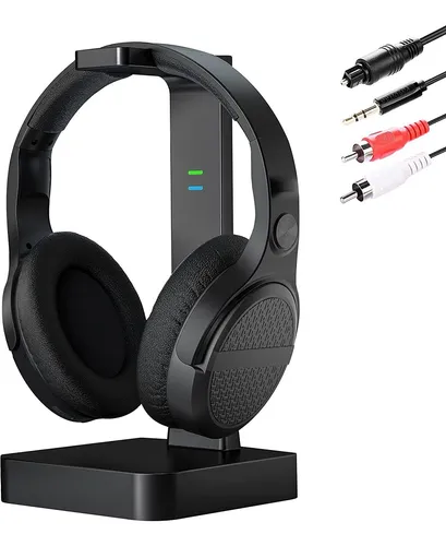 Auriculares Inal mbricos Ansten Para Tv pticos rca aux Cuotas