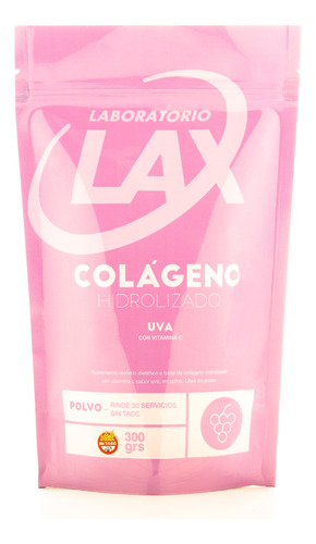 Colageno Hidrolizado + Vitamina C 300grs Laboratorio Lax
