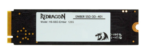Ssd Gamer Redragon Ember 128gb M.2 2280 Gd-401 Disco Solido