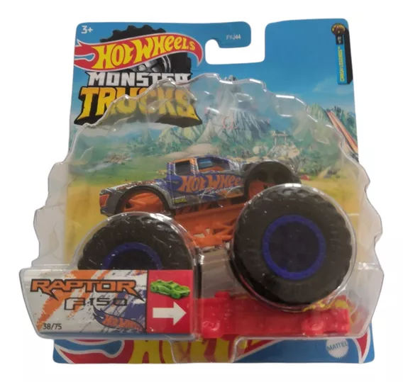 Hot Wheels Monster Truck Ford Raptor F-150 Azul #38/75 2022