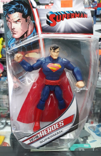 Muñeco Superman Mattel Total Heroes