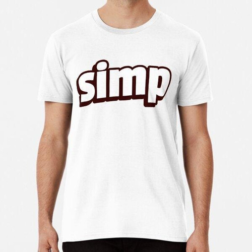 Remera Memes De Simp Algodon Premium 