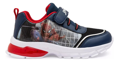 Zapatillas Niños C/ Luz 3d Marvel Spiderman Premium