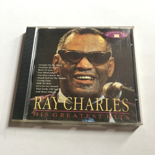 Cd  Ray Charles   Greatest Hits    Volume 1