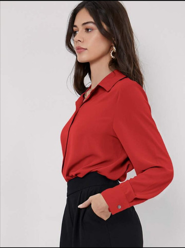 Blusa De Mujer Camisa Manga Larga