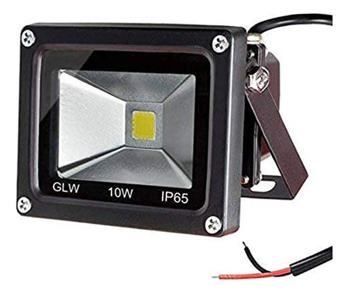 10w 12v Ca O Cc Luz De Inundación Led Blanca Cálida L...