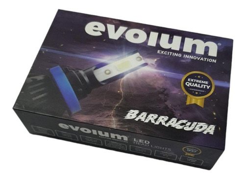 Led Evolum Barracuda Waterproof, Led Automotriz, Kit Led 