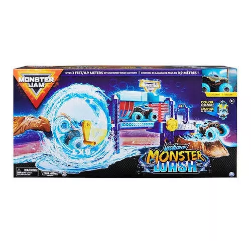 Pista Monster Jam - Playset Deluxe c/ 453 g de Areia Mágica2 - JP Toys -  Brinquedos e Actions Figures para todas as idades