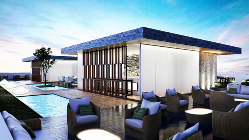 Departamento En Venta Hipódromo Condesa, Cuauhtémoc, Cdmx. Sky Bar Con Área Lounge, Vm100