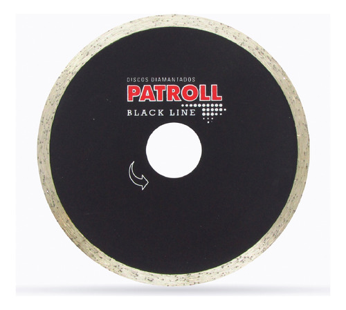 Disco Diamantado Continuo 115mm Patroll Black Line Aliafor