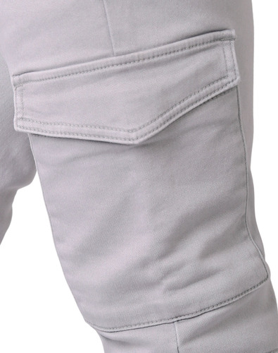 Gra - Gris Perla - Pantalón Hombre Moda Jogger Gris Furor 62