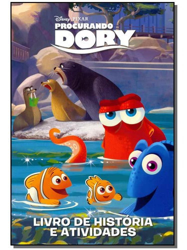 Disney - Procurando Dory - Livro De História E Atividades, De Vários Autores. Editora Dcl Em Português