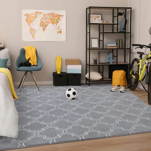 Area Rug Chicrug Shag Geometric Modern, 160 X 200 Cm, Espuma